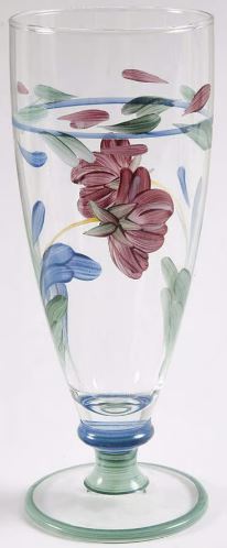Poppies On Blue by Lenox Crystal