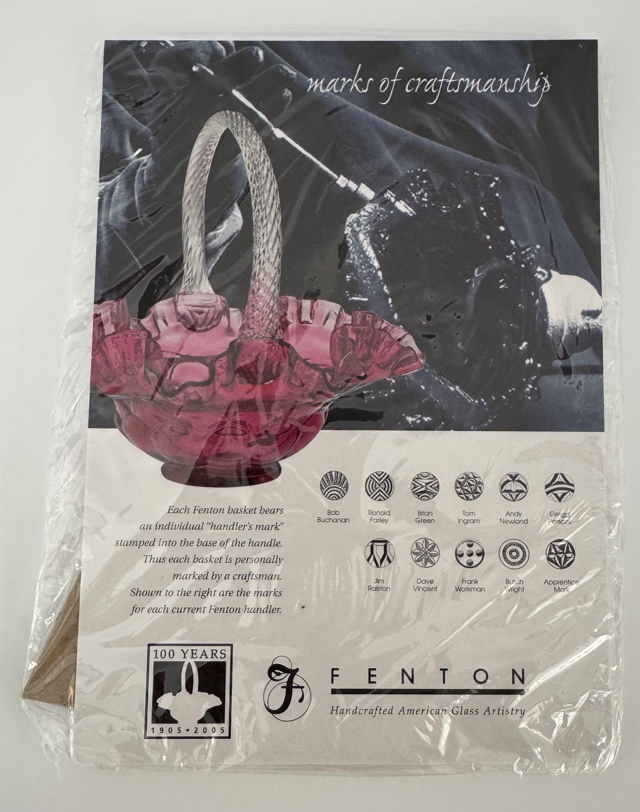 Advertising Signs by Fenton Art Glass