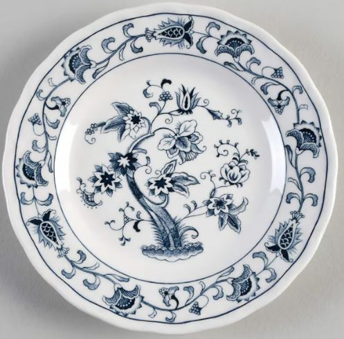 Ming Tree Blue (Fine Tableware Backstamp) by Nikko China