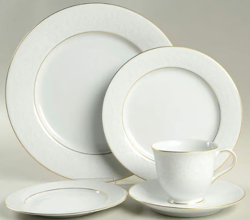 White Lace Gold (2725) by Nikko China