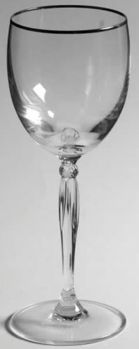 Allaire Platinum by Noritake Crystal