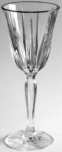 Vendome Platinum by Noritake Crystal