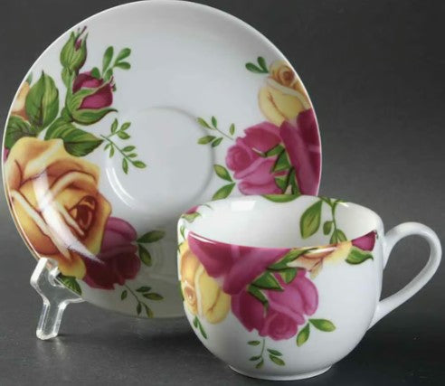Country Rose by Royal Albert China