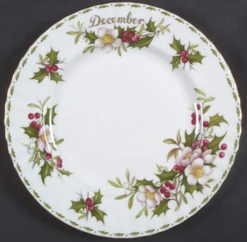 Flower of the Month (Newer, Montrose) by Royal Albert China