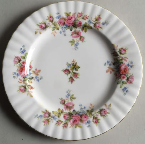 Moss Rose by Royal Albert China