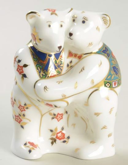 Bear Hug (Miniature Bear Collection) by Royal Crown Derby
